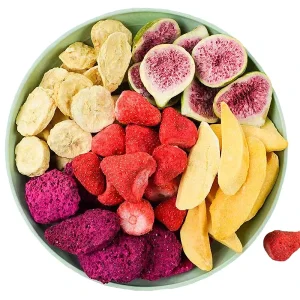 Mixed Fruits Chips Strawberry Banana Fig Freeze Dried Fruit Dry Fruits Mix in China FD Strawberry Healthy Snack