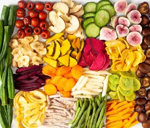 Mixed Vegetable Fruit Crisps VF Dehydrated Fruits Vegetables Chips 1.5 KGS Package Crisp Freeze Dried Fruits