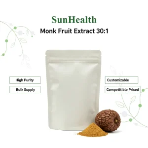 Monk Fruit Extract 30 1 Ratio Food Grade Herbal Extract Water soluble Powder Vacuum Packed Spray Concentrated Paste