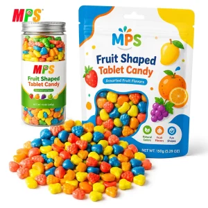 Multi Colour Fruity Flavour Different Shape Sweet Candy Dextrose Candy for Parties