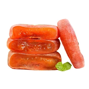 NATURAL PURE Manufacturer AD Freeze Dried Red Persimmon Fruit Sweet Delicious Vegan Persimmons Bulk Vacuum Pack From China