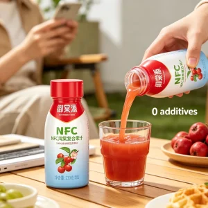 NFC Blended Juice Sugar-Free No Additives Aseptically Canned Fresh Juice Aids Digestion Promotes Bowel Movements