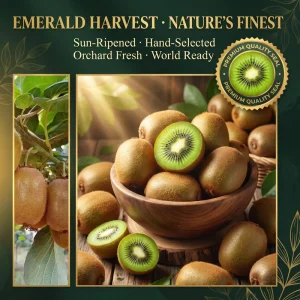 Natural Bulk Fresh Kiwi Fruit, 90% Maturity, 100% Fresh Mature