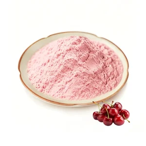 Natural Cherry Powder 100% Pure Freeze Dried Sour Cherry Powder for Baking Beverages & Health Foods