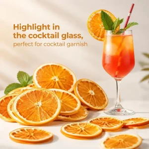 Natural Dehydrated Orange Slices Dried Fruit Cocktail Garnish Factory Direct