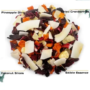 Natural Dried Fruit Tea Mixed Blended Flavor Bulk Loose Tea with Custom Packaging and Logo in Bag