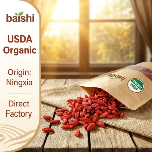 Natural Dry Fruit Ningxia Goji Berries Sweet Bulk AD Dried 220g