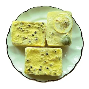 Natural Freeze Dried Lemon Passion Fruits Syrup Low Sugar Instant Fruit Tea Blend with Custom Logo Bulk Bagged Tea