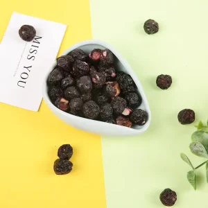 Natural Freeze Dried Organic Blueberry Slices Bulk for Baking Organic Blueberry