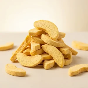 Natural Freeze Dried Yellow Peach and Dried Fruits Bulk Low Moisture Content Sugar Free Sweet Cool Snacks From China OEM