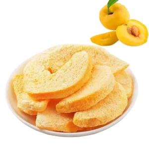 Natural Frozen Yellow Peach and Dried Fruits Bulk Without Sugar With Sweet Cooling Food Freeze Dry Fd
