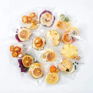 Natural Fruit and Flower Tea Rose and Passion Fruit Slices Healthy Flavor Tea Mixed with Dried Flowers