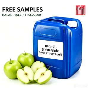 Natural Green Flavor Extract Concentrated Liquid Flavoring Healthy HACCP Certified for Children Candy Ice Cream