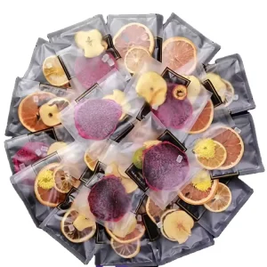 Natural Handmade Dry Fruits Tea Gift Packages Mixed Dried Fruit Slice Flavor Detox Tea