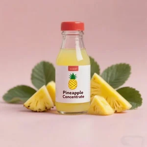 Natural Pineapple Concentrate 100% Pure HACCP Certified Food Grade Concentrated Fruit Juice for Beverage Making