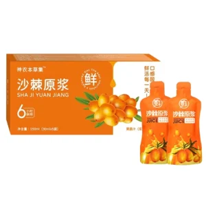Natural Pure Sea Buckthorn High Concentration Seabuckthorn Sea Buckthorn Juice
