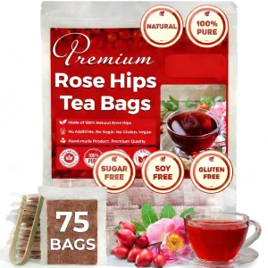 Natural Rosehip Fruit Tea Mildly Sweet & Tart Taste High in Antioxidants Daily Wellness Support OEM Factory Direct