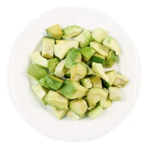 Natural Sweet Water Bulk Freeze Dried Avocado Slices & Diced Pieces
