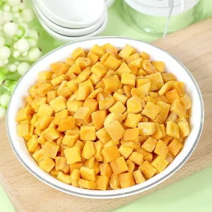 Natural Sweetness Dried Mango Cubes Premium Quality No Preservatives Added Vacuum Pack 500g Great for Cereal Toppings