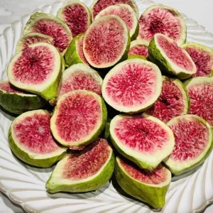 Naturally Sweet High Fiber Freeze-Dried Fruit Slices for Healthy Snacking and Daily Nutrition Freeze-Dried Fig Slices