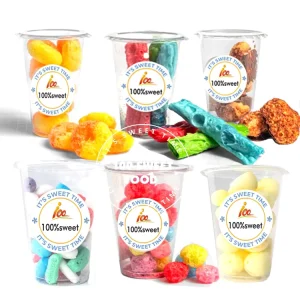 New Crispy Fruity Flavored Freeze Dried Sweet Private Label Freeze Dried Candy Sugar Free in Jars Bags