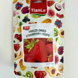 New Design FD Freeze Dried Strawberry Crisps Natural Flavor Bulk Little Bags HACCP Certified 24 Month Shelf Life