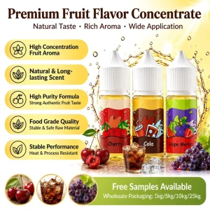 New Food Grade Shisha Flavours Liquid Flavoring High Concentration Perfume Oil Hookah Premium Tobacco Flavor Adding Fragrance