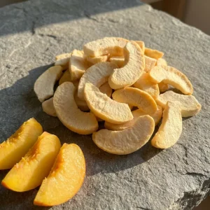 No Sugar Added Freeze Dried Peach Healthy Dried Fruit for Global Distribution