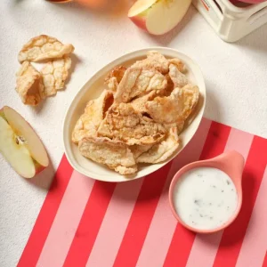 No Sugar Fruit Crisps Apple Tempura Healthy Snack Food Leisure Food Snacks High Temperature Oil Fried Dried
