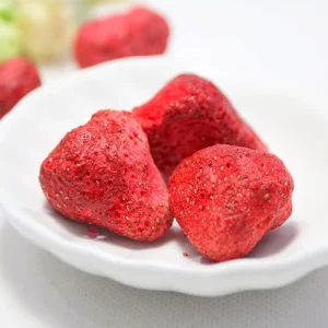 OEM 100% Natural Organic Freeze Dried Strawberries Fruit in Bulk Vacuum Pack FD Drying Process Dried Vegetables Dried Fruit