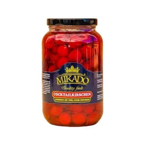 OEM Brand 720ml 3.6kg Canned Maraschino Cherry in Sugar Syrup Preserved Fruit