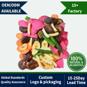 OEM Comprehensive Fruit BRC Audited Bulk Supplier Freeze Dried Ingredients for Bakery Dried Fruit Dried Vegetables