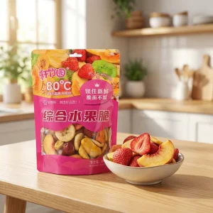 OEM Custom Mixed Fruit Crispy Sweet Taste Bulk Packaging Vacuum Freeze Dried Snacks