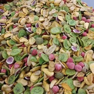 OEM Dried Fruit Mixed Dehydrated Vegetable Crisps and Drying Process Water Preservation Bulk Packaging Dried Vegetables