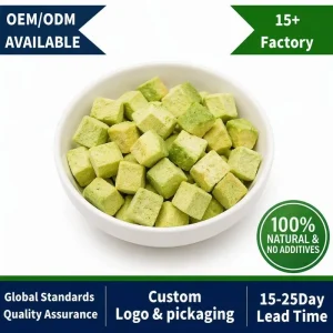 OEM Dried Vegetables Natural Avocado FD Fruit Freeze Dried Avocado Slices Diced Freeze Dried Avocado Dried Fruit