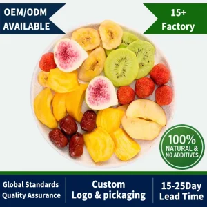 OEM Factory Bulk Freeze Dried Mixed Fruits Custom Private Label FD Dried Fruit Dried Vegetables