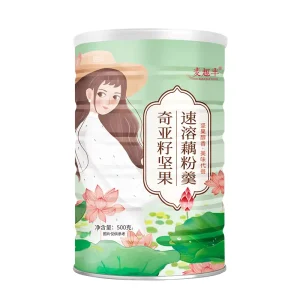 OEM Factory Direct Sales Seed Instant Granule Lotus Root Starch Soup Nut Fruit Meal Replacement