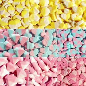 OEM Factory Direct Swedish Candy Sour Candy Assorted Flavors Shapes Gelatin Free Bulk Supply Halal Candy