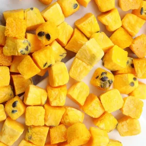 OEM Factory FD Fruit Healthy Mini FD Passion Fruit Tea Cubes Summer Cold Brewing Tea Dried Fruit Dried Vegetables