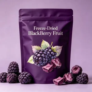 OEM Freeze Dried Blackberry Fruit Whole Shape Fruits Freeze Dried Blackberries for Cake Dried Fruit