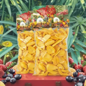 OEM Freeze Dried Natural Jackfruit Slices Bulk Pack Snack with Sweet Fresh Taste Ready to Eat Dried Fruit Dried Vegetables