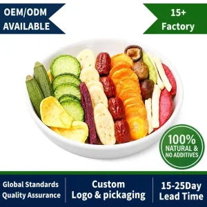 OEM Fruit & Vegetable Snacks Vegetables Snacks Dried apple Dates Preserved plum mango Dried Vegetables Dried Fruit