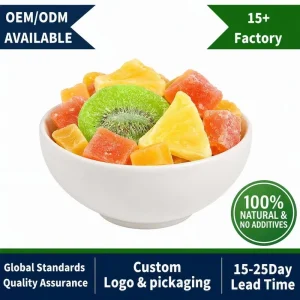 OEM Mixed Vegetable Fruit Crisps Vf Dehydrated Fruits Vegetables Chips Package Crisp Freeze Dried Vegetables Dried Fruits