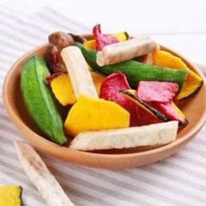 OEM NATURAL MIXED FRUIT and VEGETABLE CRISPS LOW TEMPERATURE DRIED IDEAL for CLEAN LABEL SNACK LINES Dried Fruit