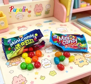 OEM ODM Bulk Fruit Flavor Rainbow Chewy Candy Box Packing with Different Soft Candy Mix Candy