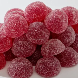 OEM ODM Bulk Fruity Semicircle Soft Gummy Flavored Fruit Juice Jelly Chewy Candy Bonbons Confectionery Bag