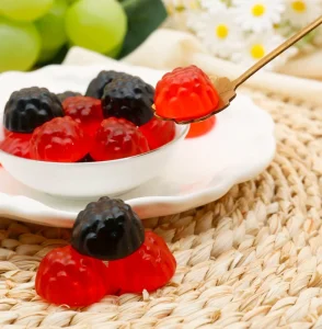 OEM ODM Bulk Mixed Fruit Shapes Gummy Candy Fruit Flavored Chewy Soft Jelly Candy Factory Supplier