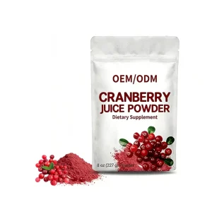 OEM ODM Cranberry Juice Powder Dierary Supplement Powder Enhance Urinary Tract Cleanse & Prostate Health