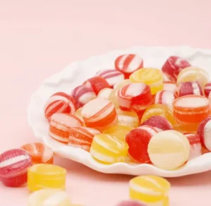 OEM ODM Custom Colored Mixed Fruit Flavor Round Hard Candies