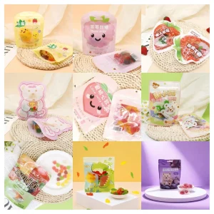 OEM ODM Factory Bulk Gummy Bear Soft Cartoon Candy Sweets Mix Fruit Flavor Sweet Gummy
